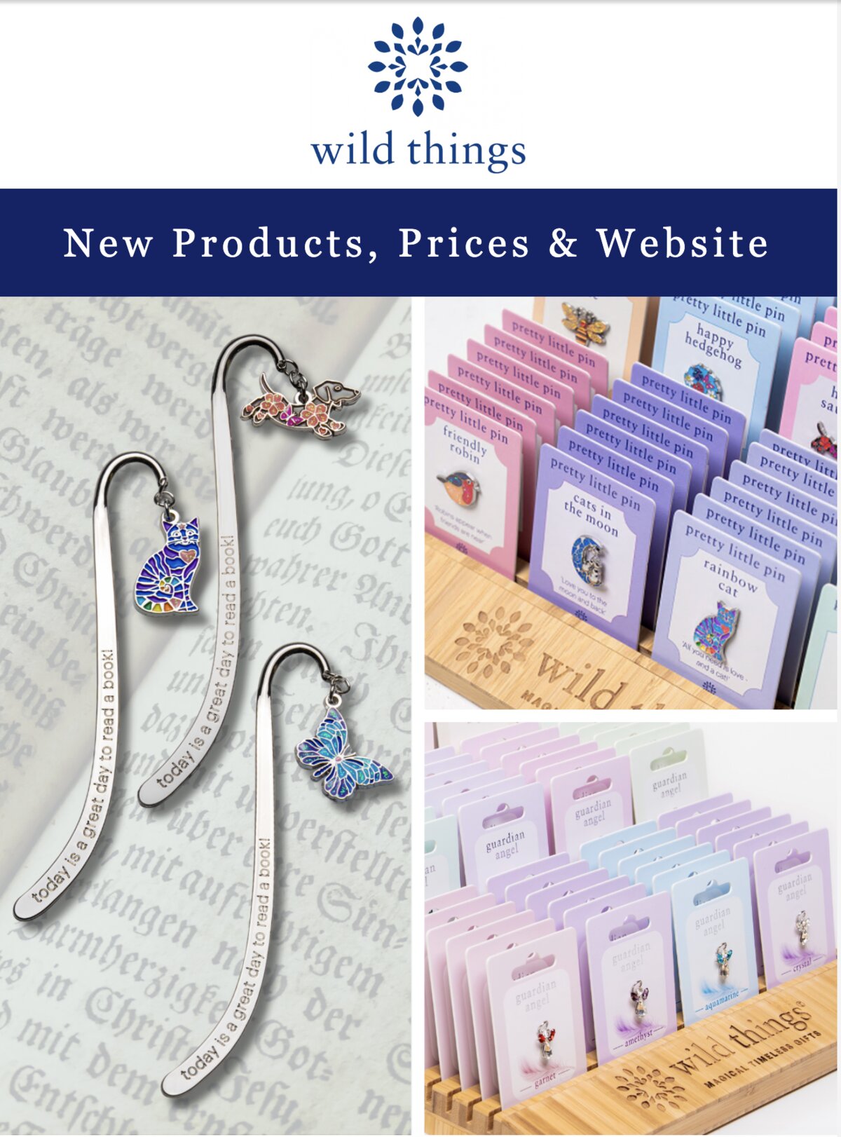 Wild Things Gifts New Products, Prices & Website email hero graphic